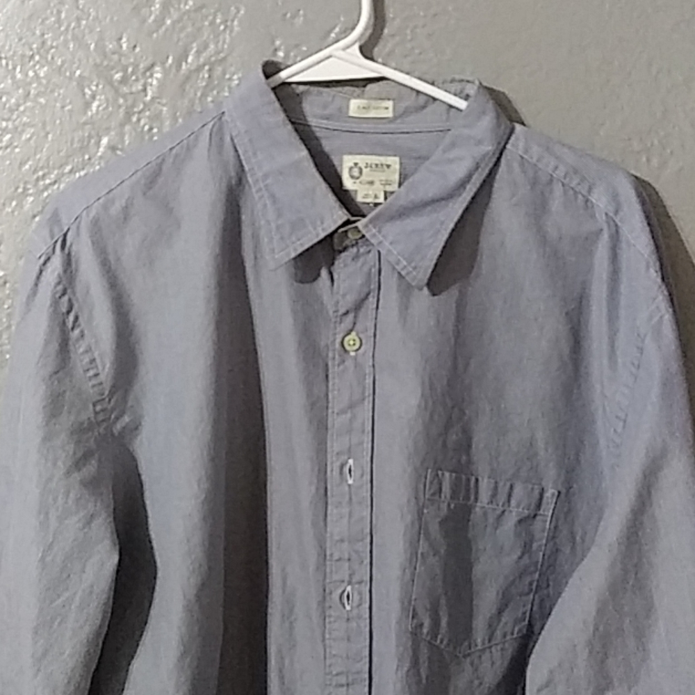 Mens long sleeve button up dress shirt